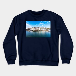 Brixham Harbour, Devon, UK Crewneck Sweatshirt